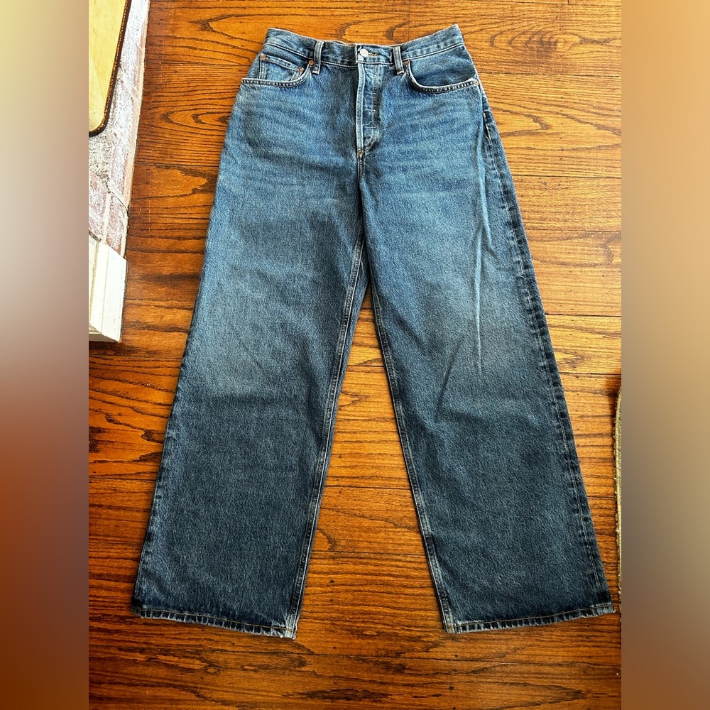 Agolde Low Slung Baggy Denim Jeans